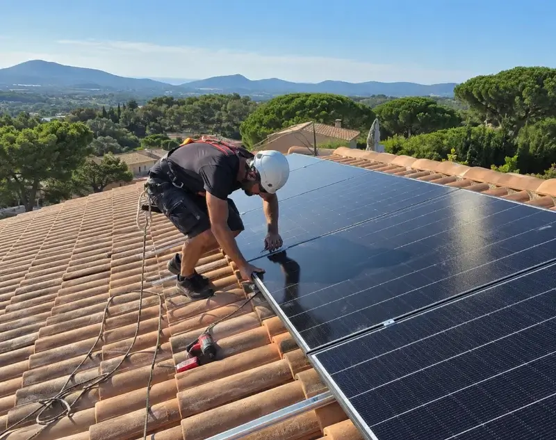 Installateur panneaux solaires La Fare-les-Oliviers — pose photovoltaïque sur toiture