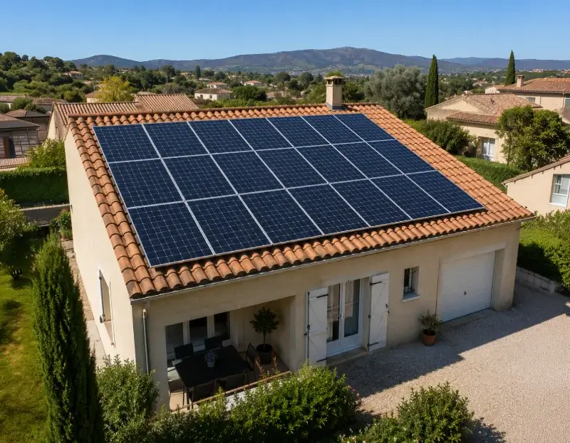Prime à l'autoconsommation panneaux solaires La Fare-les-Oliviers — aide financière de l'État